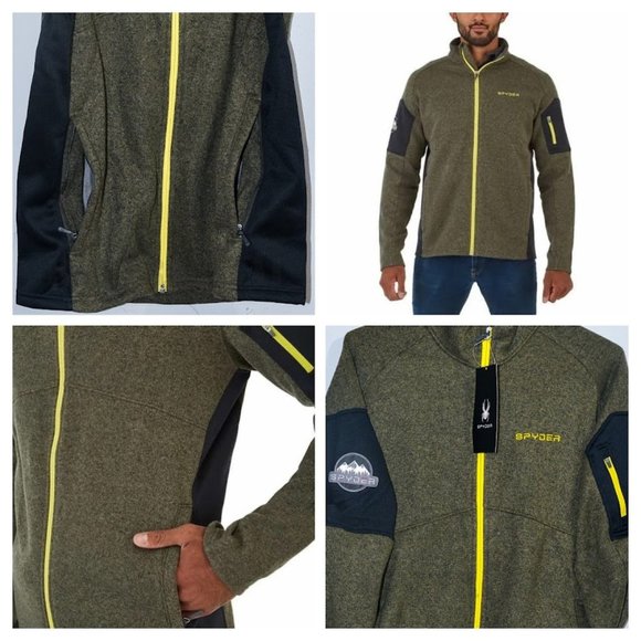 Spyder Other - Olive NWT Spyder Men's Empire Fleece Jacket